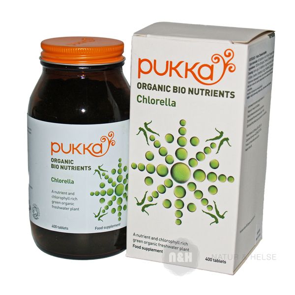 Pukka Chlorella 400 stk. �kologisk